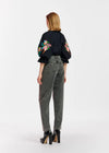Essentiel Antwerp Eleanor Embroidered Top - Black