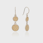 Anna Beck Clarity Earrings - Gold/Silver