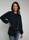 Nooki Leyton Cross Body Bag - Black