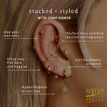 Scream Pretty Stardust Stud Earrings - Gold