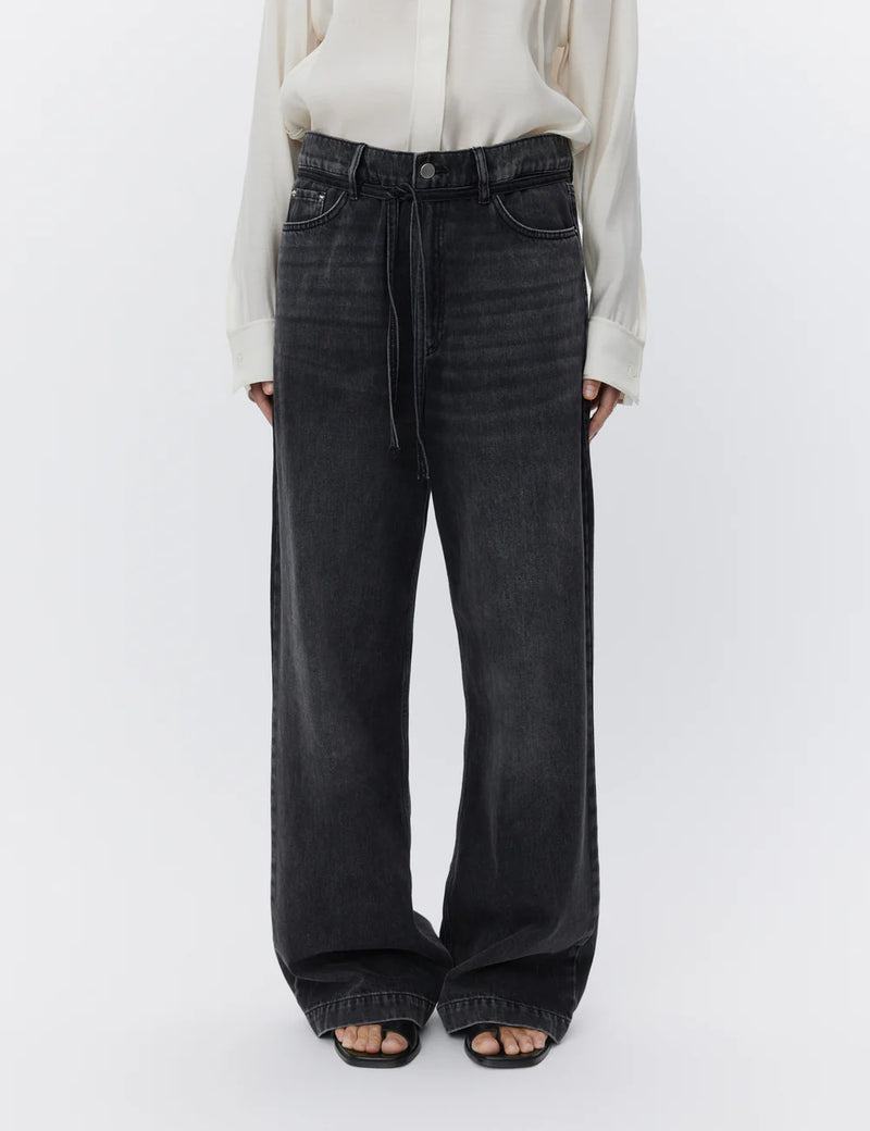 Day Birger Elijah Relaxed Jean -  Raw Black Denim