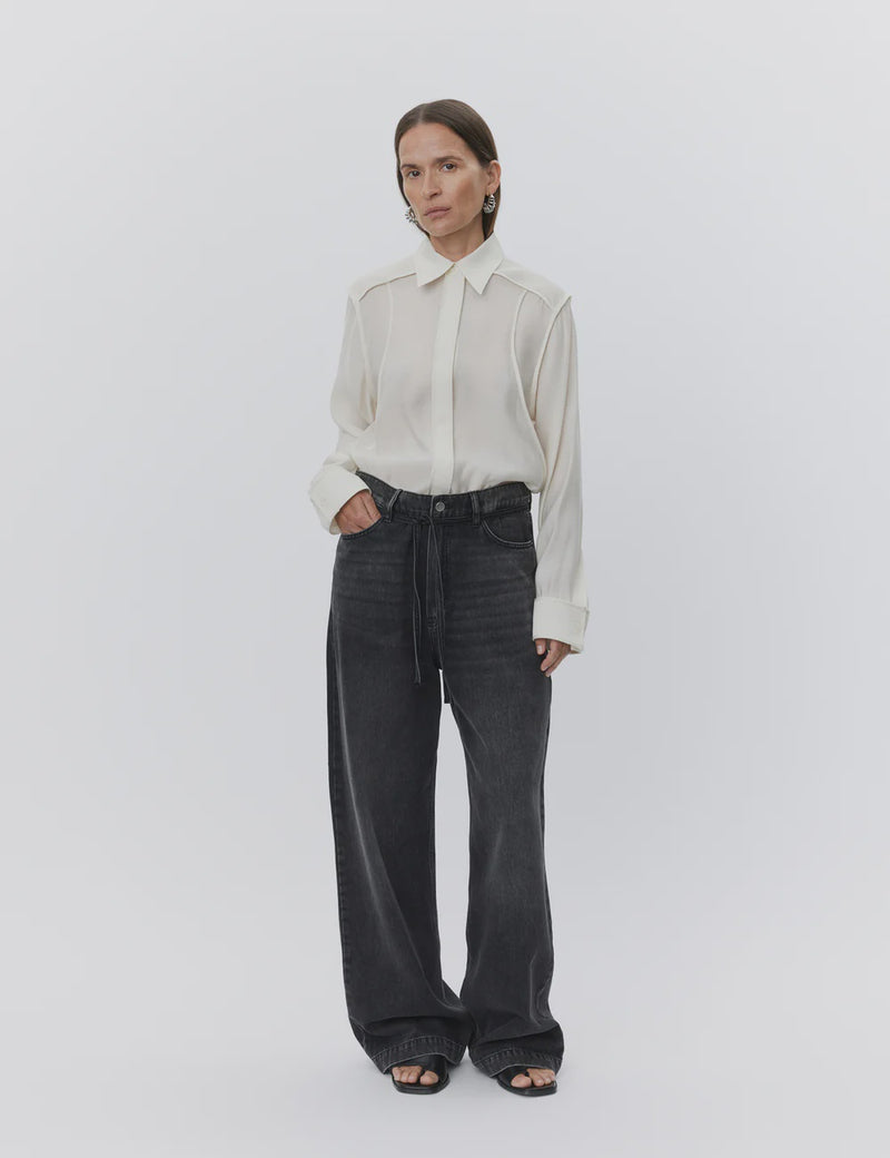 Day Birger Elijah Relaxed Jean -  Raw Black Denim