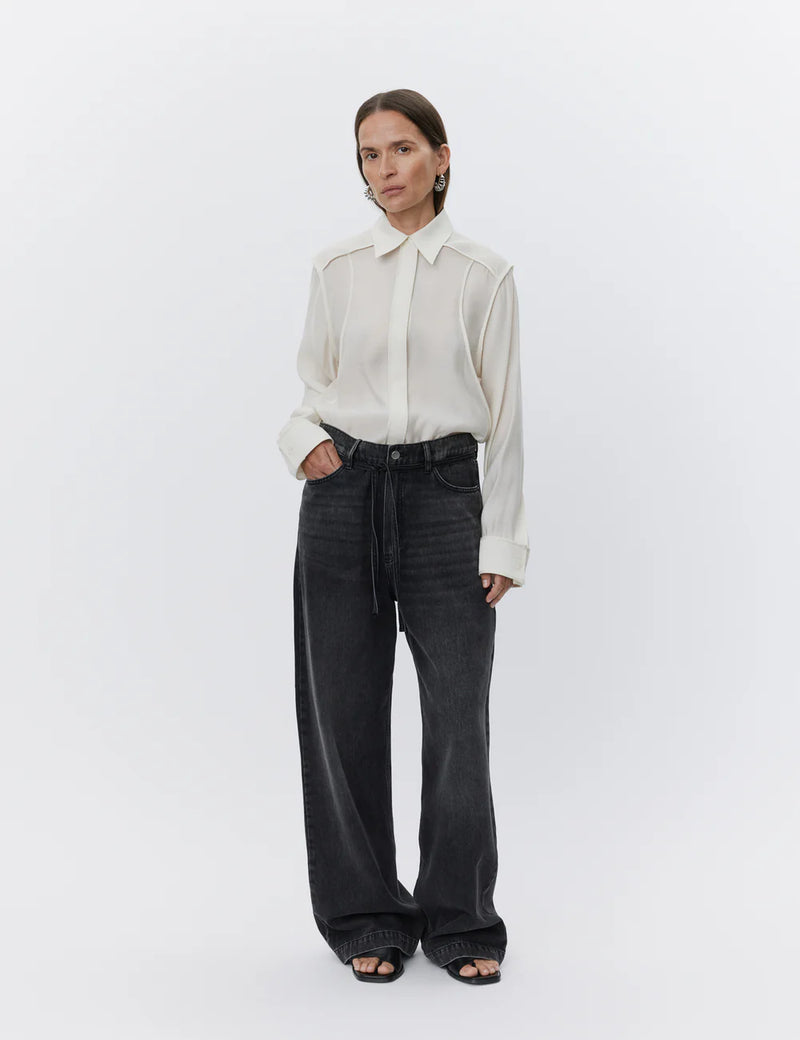 Day Birger Elijah Relaxed Jean -  Raw Black Denim