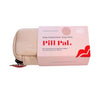 Donna May London Portable Pill Organiser - Blush Pink Faux Leather