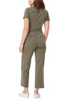Paige Anessa Puff SS Jumpsuit - Vintage Ivy Green