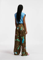 Essentiel Antwerp Fault Wide Leg Pants - Khaki