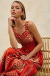 Rails Fawn Dress  Terracotta