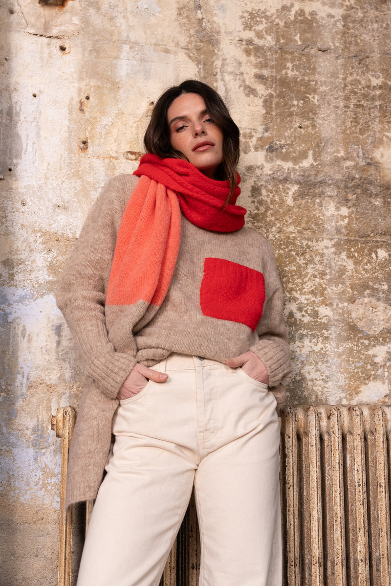 Maison Anje Batilly Knit - Greige