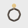 Vanessa Baroni Flex Bracelet - Dark Brown Marble