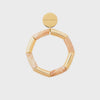Vanessa Baroni Flex Bracelet Gold - Creme Brulee Marble