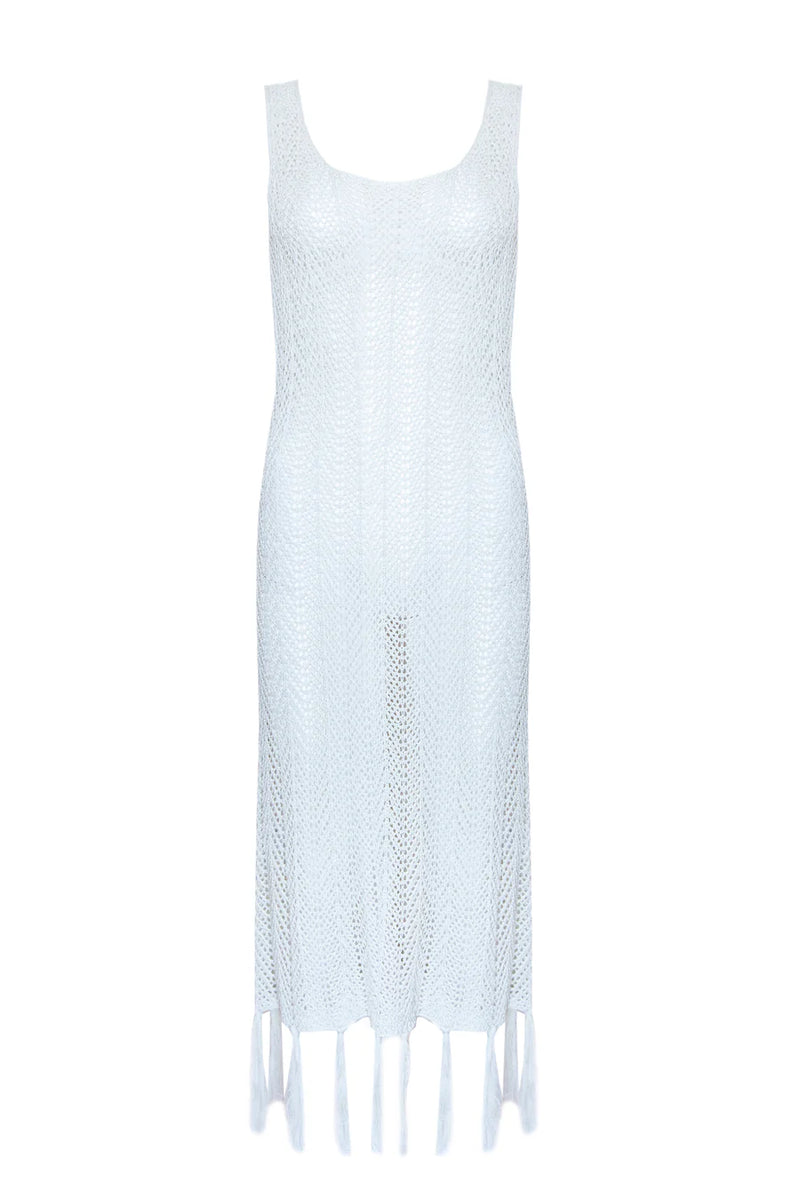 Jovonna Frans Knitted Dress - Beige