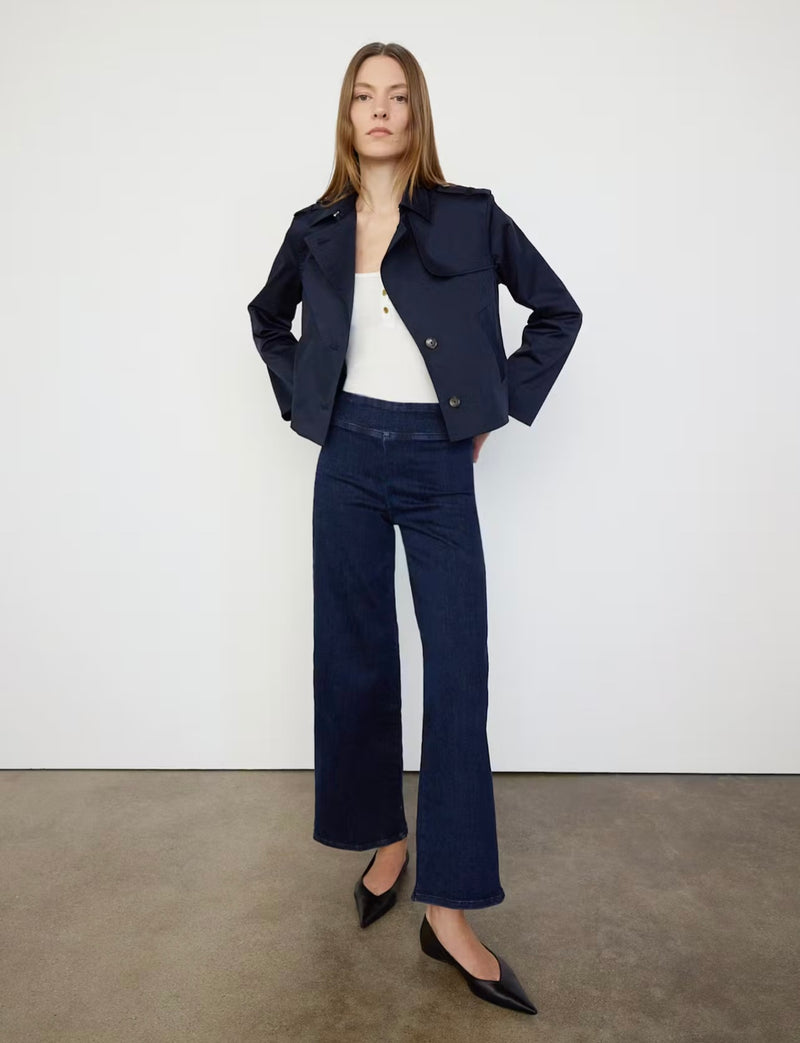 FRAME Jet Set Slim Palazzo Pants - Keller