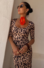 Never Fully Dressed Iris Dress - Leopard