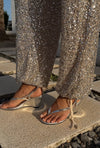 Never Fully Dressed Sequin Trousers - Silver