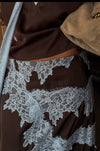 Never Fully Dressed Lily Skirt - Chocolate