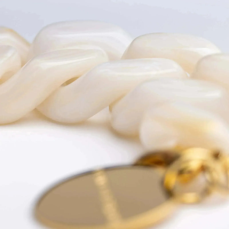 Vanessa Baroni Great Bracelet -  Pearl Marble