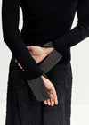 Essentiel Antwerp Gomi Pullover With Rhinestone-Embellished Cuffs - 25 Year Exclusive - Black