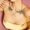 Scream Pretty Stardust Necklace With Slider Clasp - Gold