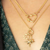 Scream Pretty Eternity Charm Collector Necklace - Gold Plated - Standard Chain Length