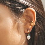 Scream Pretty Wide Single Ear Cuff - Gold