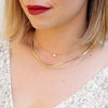 Scream Pretty Starburst Necklace With Slider Clasp - Gold Plated