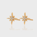 Scream Pretty Stardust Stud Earrings - Gold