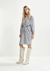 Essentiel Antwerp Hagittarius Shirt Dress - Black/Red/White