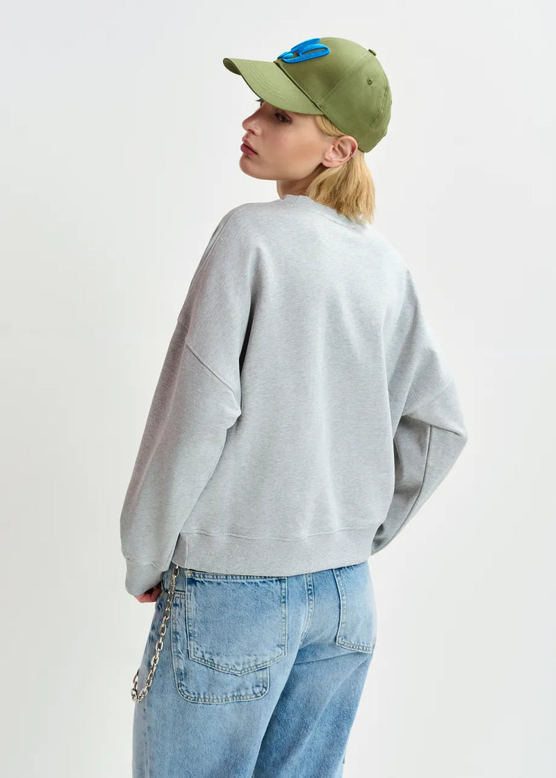 Essentiel Antwerp Hallumettes Sweatshirt - Grey