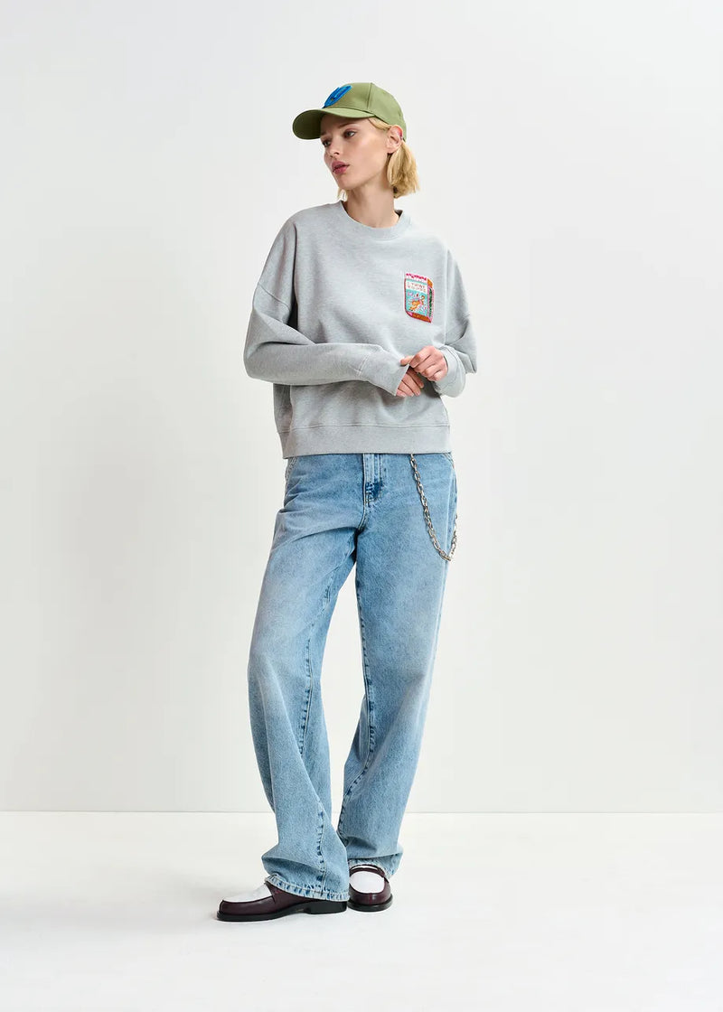 Essentiel Antwerp Hallumettes Sweatshirt - Grey