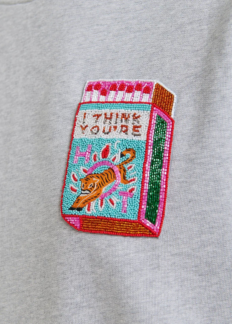 Essentiel Antwerp Hallumettes Sweatshirt - Grey