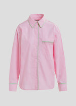 Essentiel Antwerp Hawaii Shirt - Pink/Green/White