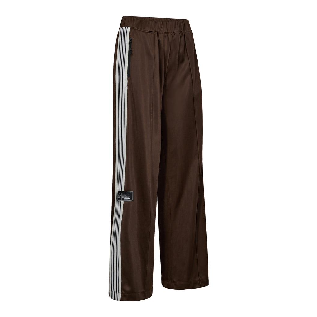 Haute L'Amitie mocca brown track pants 