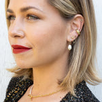 Scream Pretty Hannah Martin Interstellar Chained Star Stud Earring - Sterling Silver