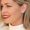 Scream Pretty Hannah Martin Interstellar Chained Star Stud Earring - Sterling Silver
