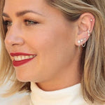 Scream Pretty Hannah Martin Interstellar Chained Star Stud Earring - Sterling Silver