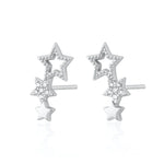 Scream pretty Hannah Martin Star Ear Climber Stud Earring - Available in Two Different Colours