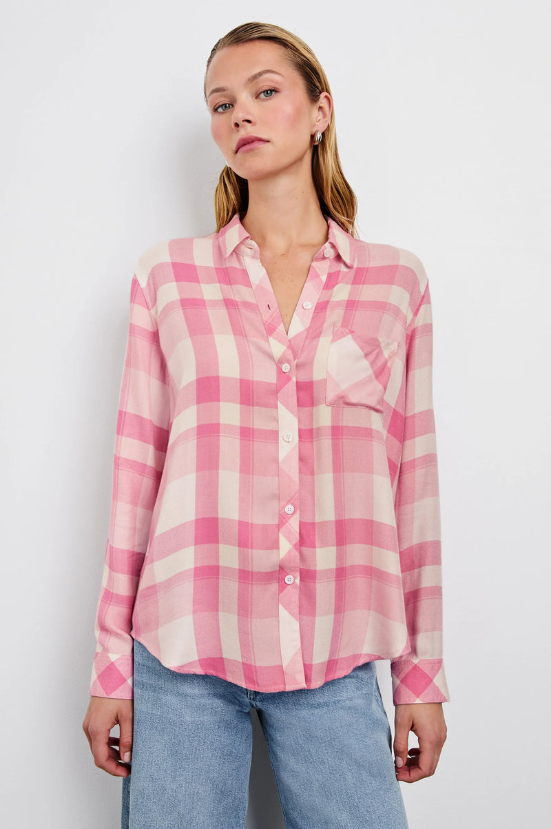 Rails Hunter Shirt - Ivory Rose