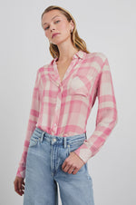 Rails Hunter Shirt - Ivory Rose
