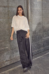 Haute L'Amitié Baggy Track Pants - Black