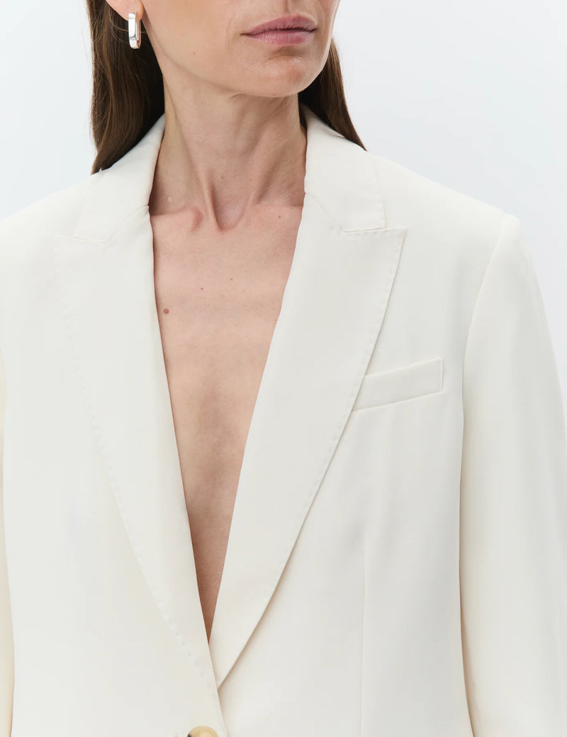 Day Birger et Mikkelson Hector Blazer - Ivory Shade Gaberdine