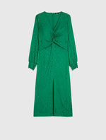Idano Douce Uni Dress - Jardin