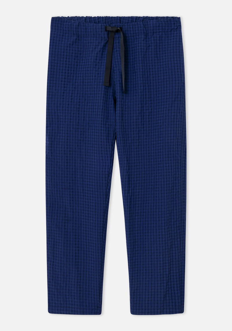 Dr Bloom Royce Vichy Pants - Blue