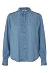 MBYM Gabrielle Blouse - Soft Blue