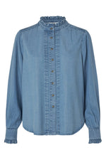 MBYM Gabrielle Blouse - Soft Blue