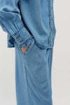 MBYM Gabrielle Blouse - Soft Blue