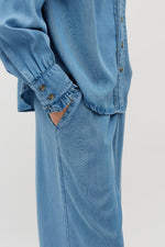 MBYM Gabrielle Blouse - Soft Blue