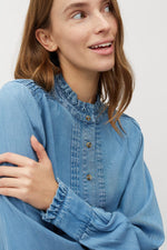MBYM Gabrielle Blouse - Soft Blue
