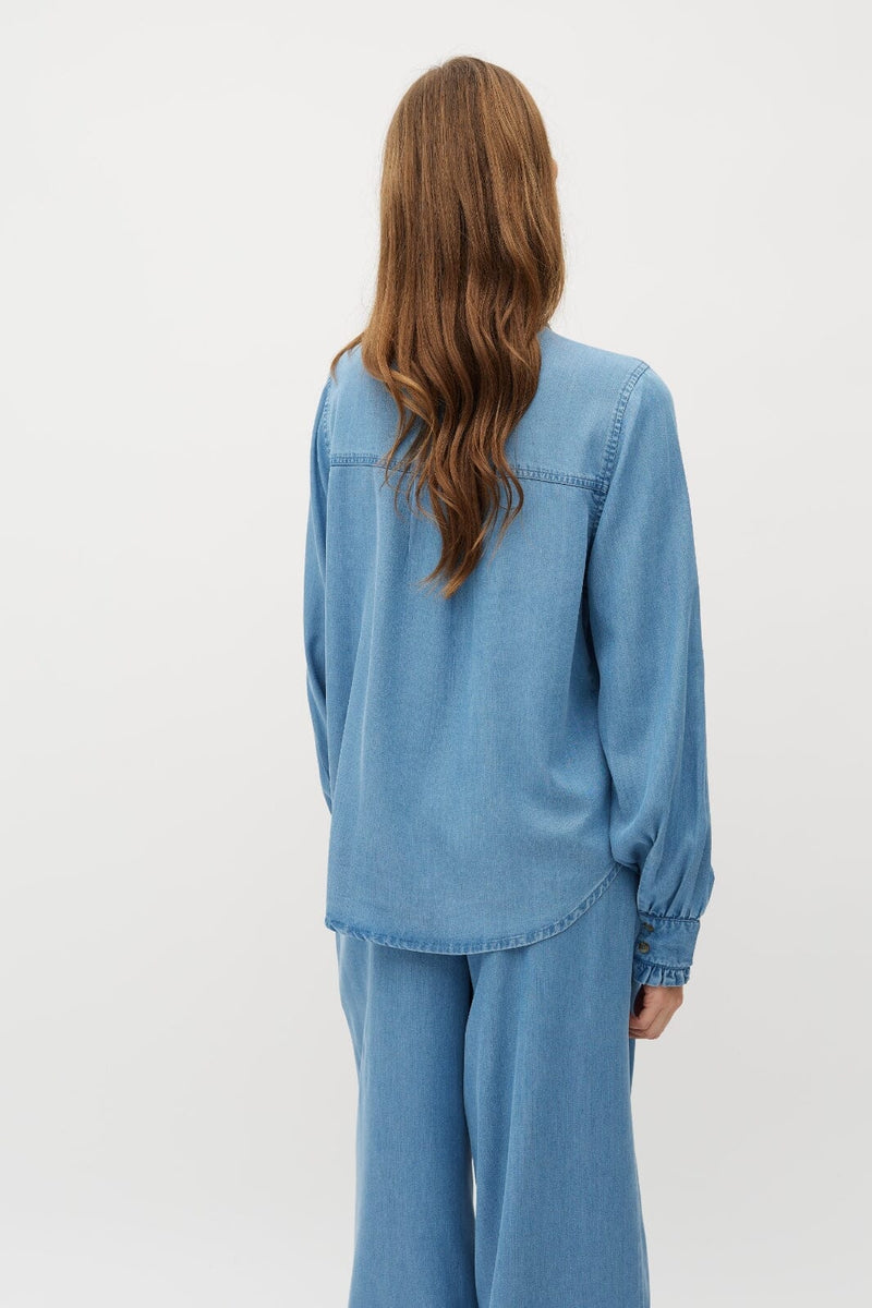 MBYM Gabrielle Blouse - Soft Blue
