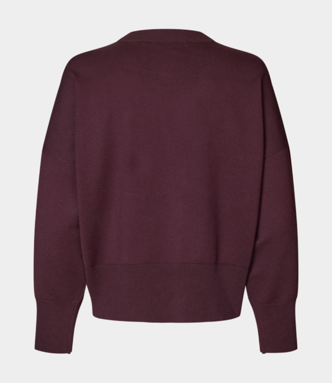 MBYM Gillian V Bravani Knit - Fig