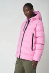 Tanta Nieve Quilted Raincoat - Moonlite Mauve